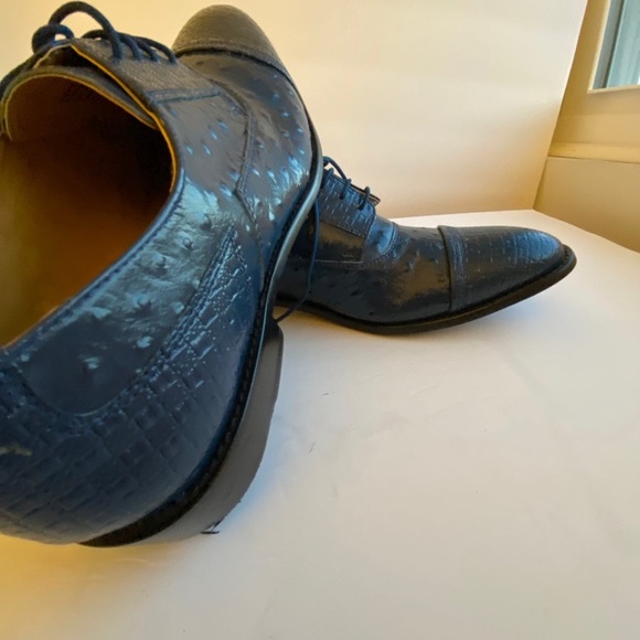 Giorgio Brutini Mens blue Lace Up Casual Dress Shoes Black Sz 9 main image 6